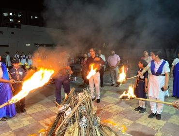 शिविर का रात्रि समारोह