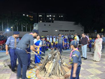 शिविर का रात्रि समारोह