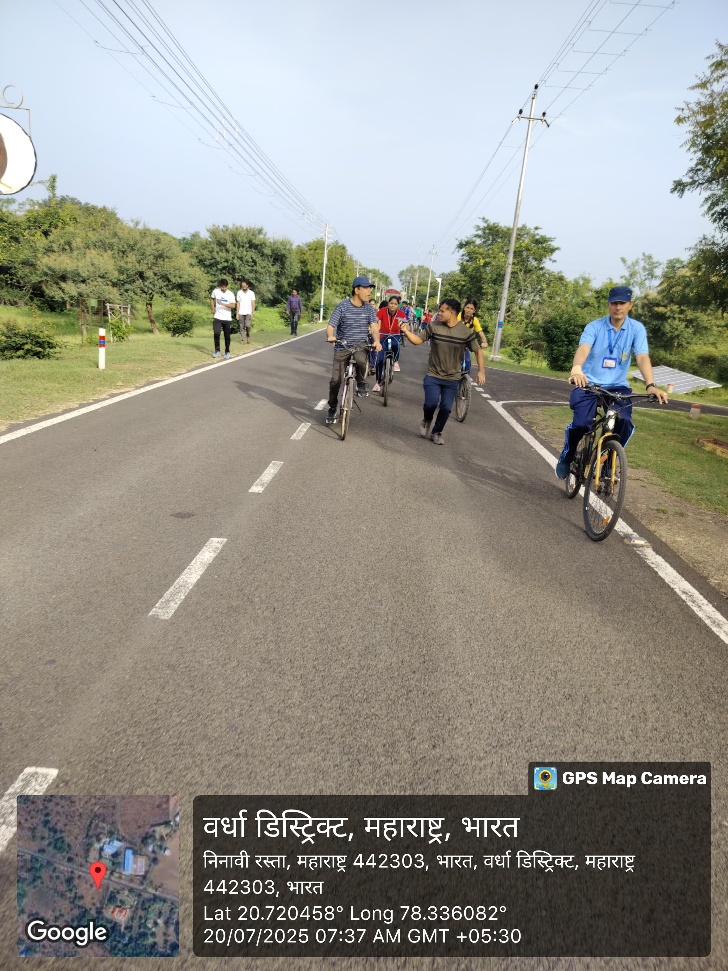 फिट इंडिया मिशन के तहत संडे ऑन साइकिल