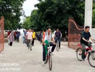 Sunday on Cycle at Kendriya Vidyalaya Pulgaon Camp – 2025