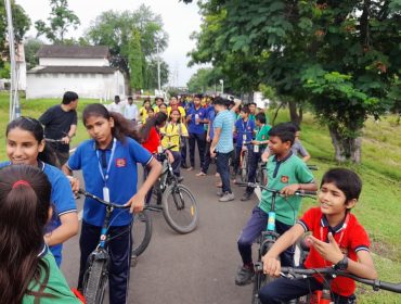 Sunday on Cycle at Kendriya Vidyalaya Pulgaon Camp – 2025