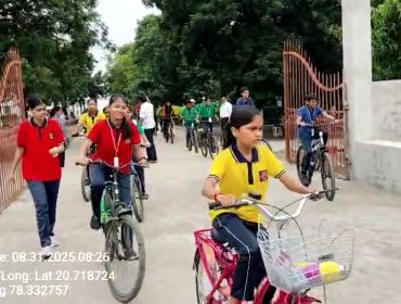 Sunday on Cycle at Kendriya Vidyalaya Pulgaon Camp – 2025