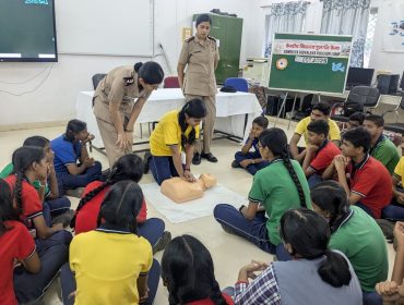 पुलगांव सीएडी कैंप से रिचारिकाओं का दौरा