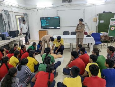 पुलगांव सीएडी कैंप से रिचारिकाओं का दौरा