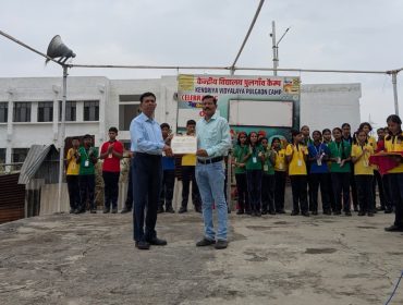 Felicitation of CBSE Toppers by KVS RO