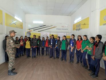 Formal visit to Gola Barood Museum CAD CAMP PULGAON