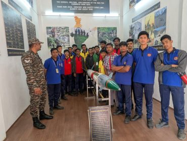 Formal visit to Gola Barood Museum CAD CAMP PULGAON