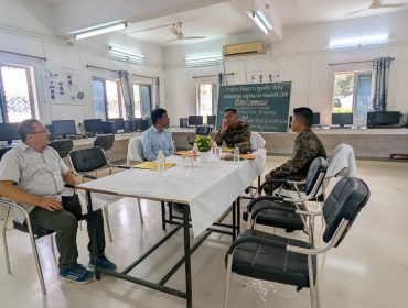 VMC Chairmen Sir’s visit to Vidyalaya