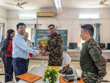 VMC Chairmen Sir's visit to Vidyalaya