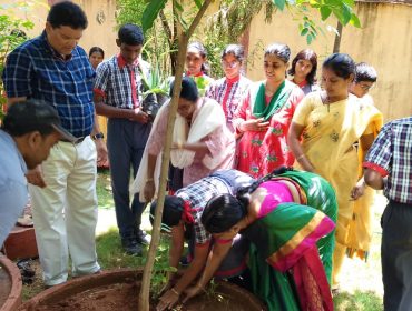 इको क्लब वृक्षारोपण अभियान