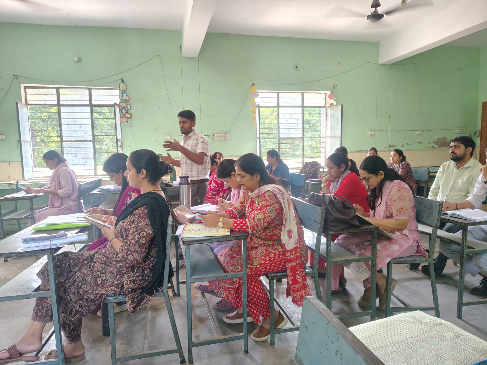 Teachers Attending Workshop