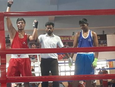 DIVYANS SHARMA SELECTED FOR SGFI (75-80 KG BOXING)