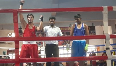 DIVYANS SHARMA SELECTED FOR SGFI (75-80 KG BOXING)