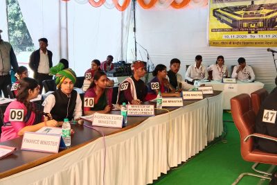 Student in youth Parliament