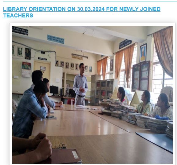 Library Orientation