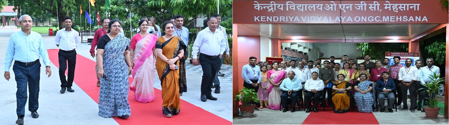 Visit of Commissioner KVS New Delhi