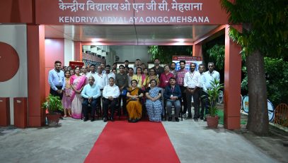 Group Photo at KV ONGC Mehsana