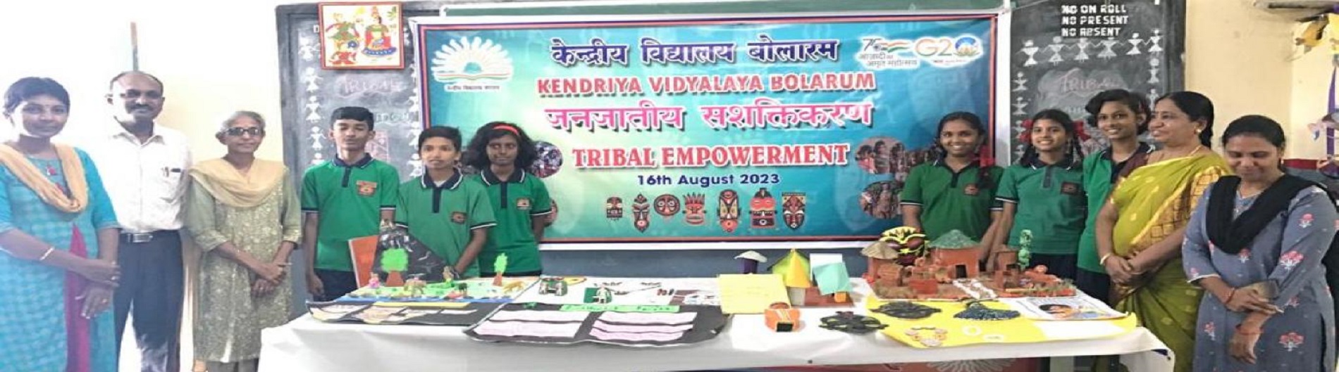 KV Bolarum Tribal Empowerment Exhibition