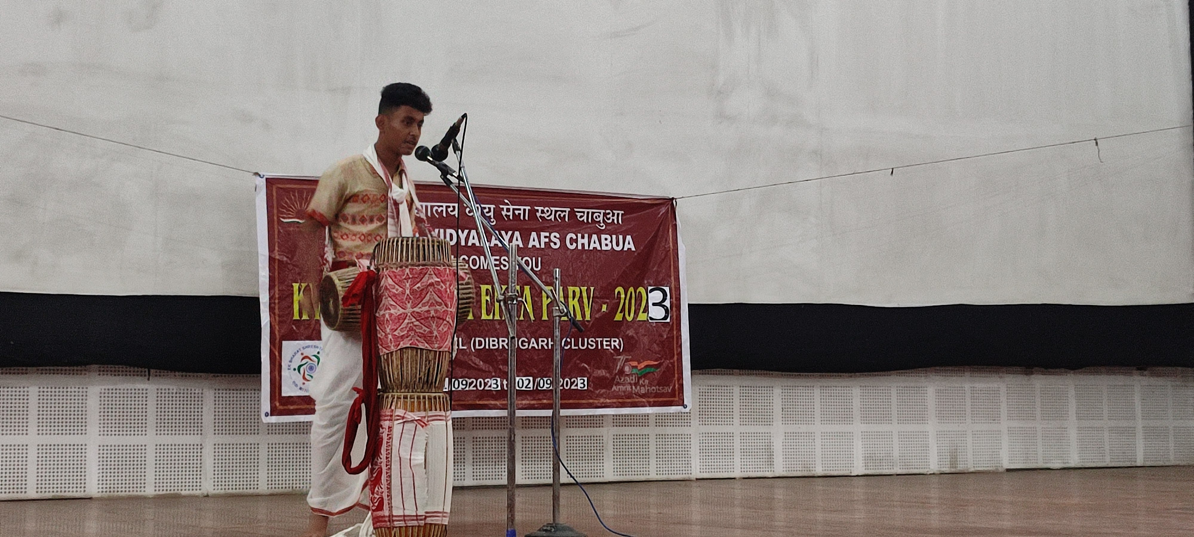 Ekta Parv Cluster Level at KV Chabua