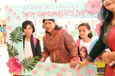 Grandparents day celebration in KV Imphal no 2