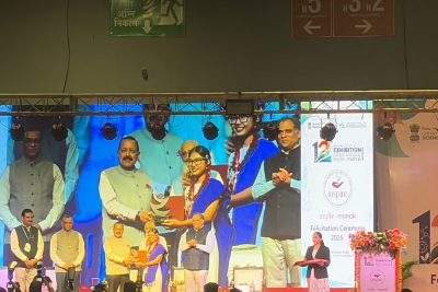 Bharat Mandapam and a very proud moment for KV Tuli