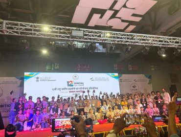 Bharat Mandapam and a very proud moment for KV Tuli