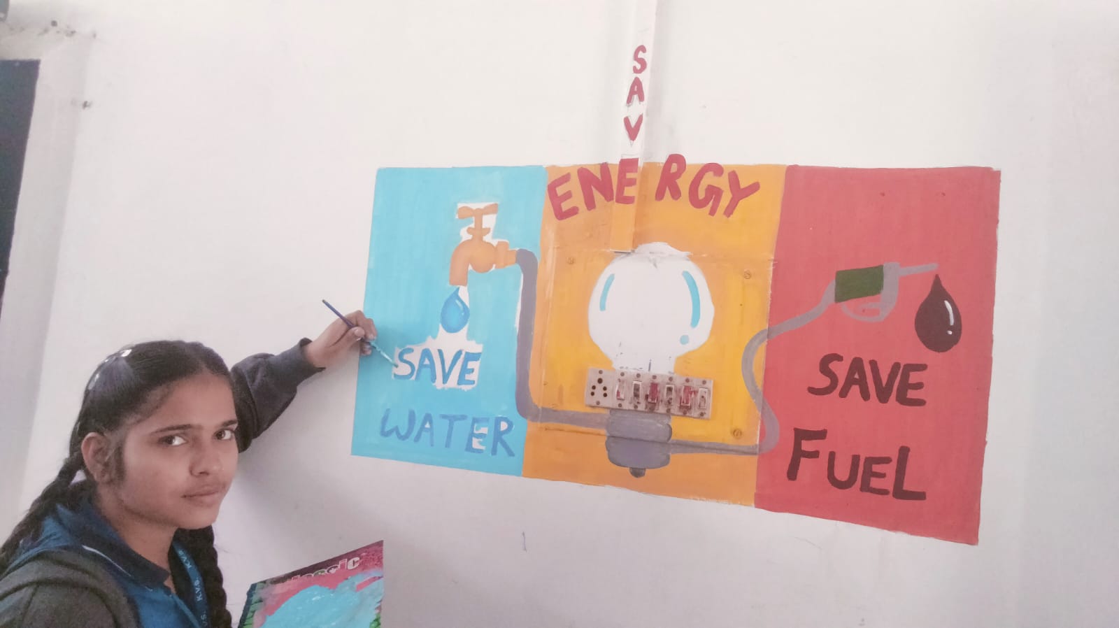 कला संस्कृति और शिल्प-स्विच बोर्ड सौन्दर्यीकरण