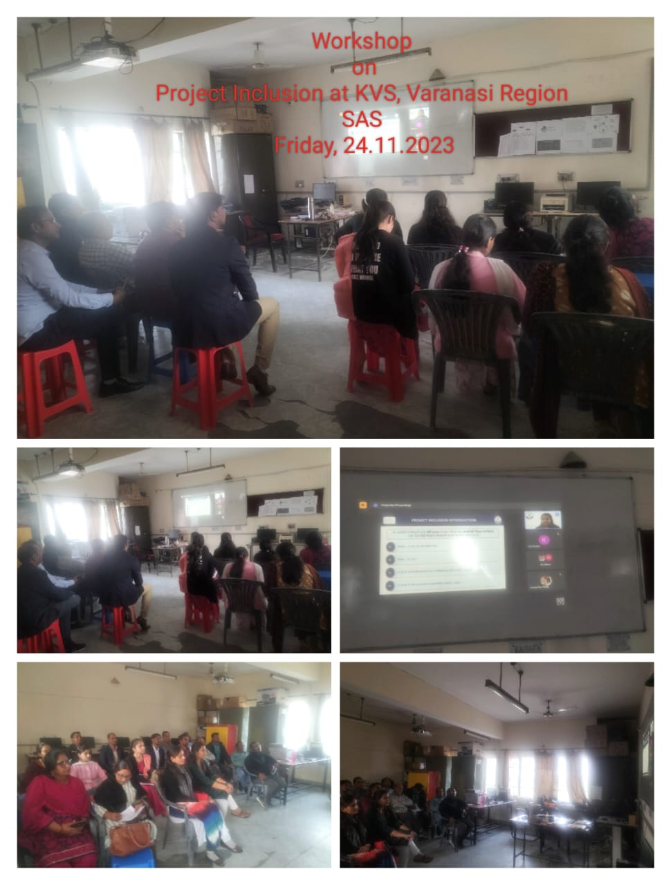 प्रशिक्षण और विकास - समावेशी शिक्षा परियोजिना पर कार्यशाला