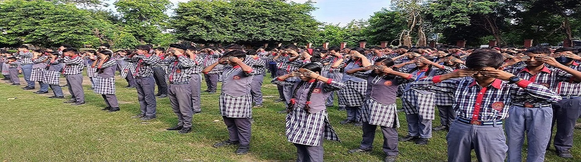 Yoga in Morning Assembly