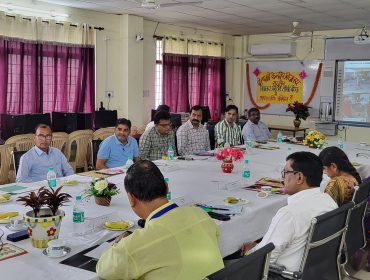 Vidyalaya Management Committee on 03.09.2025 . Hon Sh Arun Kumar Vishwakarma IAS Collector Raisen cum Chairman VMC chaired the meeting.