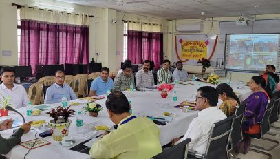Vidyalaya Management Committee on 03.09.2025 . Hon Sh Arun Kumar Vishwakarma IAS Collector Raisen cum Chairman VMC chaired the meeting.