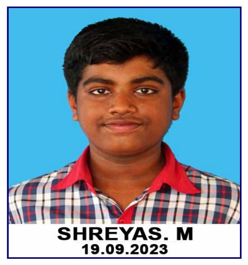मास. श्रेयस एम