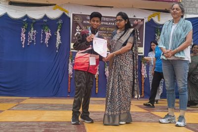 Manthan Bhardwaj  Secured Second  Position in 52nd KVS NSM