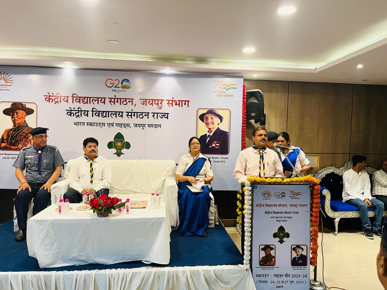 Address by Guests in Scout & Guide