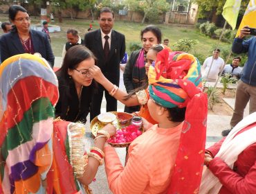 Visit of Hon'ble Commissioner KVS at KV AFS 2 Jodhpur and KV Sikar