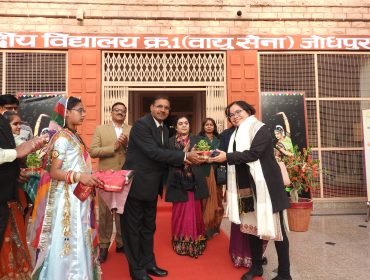 Visit of Hon'ble Commissioner KVS at KV AFS 2 Jodhpur and KV Sikar