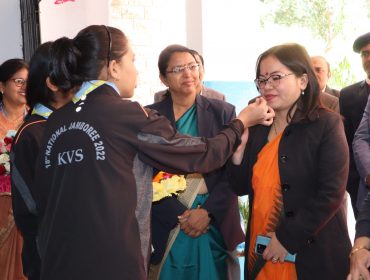 Visit of Hon'ble Commissioner KVS at KV AFS 2 Jodhpur and KV Sikar