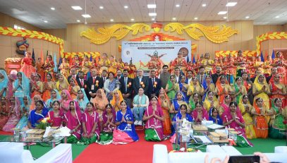 केवी नंबर-1, जयपुर में 67वें नेशनल स्कूल गेम्स (योगासन) का उद्घाटन समारोह