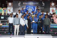 Students with Award Trophy for National Games