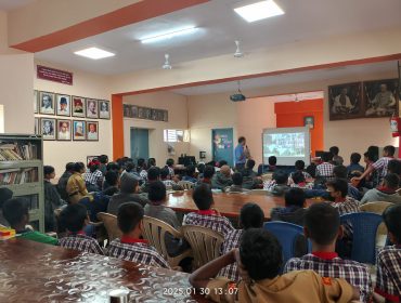 Expert talk on water conservation