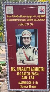 IPS APRAJITA AGNIHOTRI