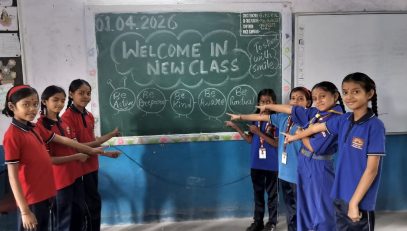 Celebration of students entering the new class with new energy and enthusiasm (1)