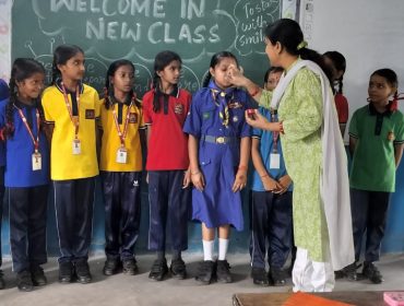 Celebration of students entering the new class with new energy and enthusiasm (7)