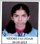 SIDDHI FAUZDAR