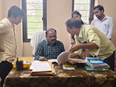 Chairman nominee Shri K.P.NARASIMHULU, RDO observation on Admission lottery system