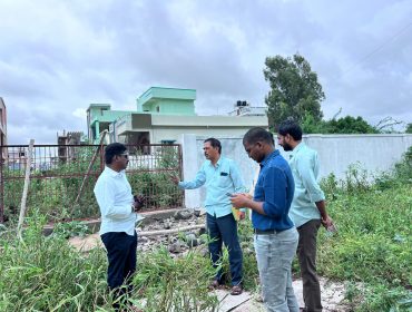 नगरपालिका अध्यक्ष का दौरा