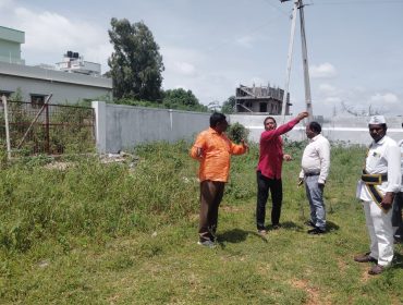 नगरपालिका अध्यक्ष का दौरा