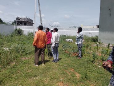 नगरपालिका अध्यक्ष का दौरा