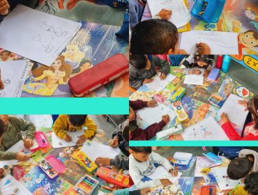 Tribal art painting