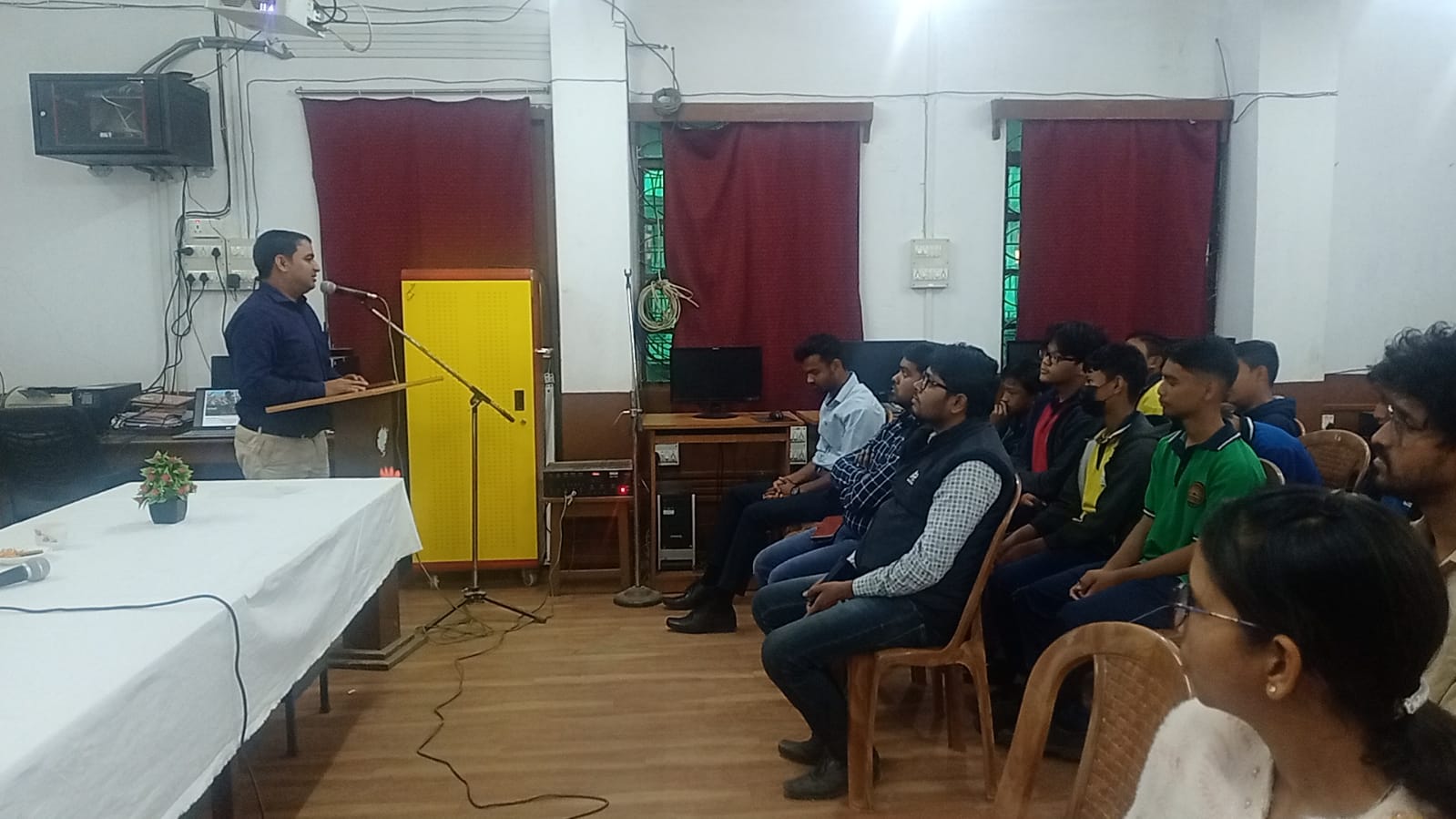 केवी तुरा में प्रशिक्षण